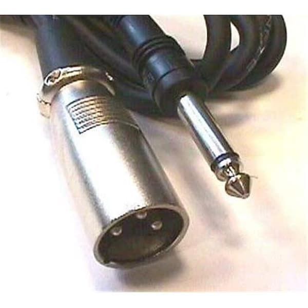 Hosa Technology Inc HOSA TECHNOLOGY INC. PXM115 Audio Interconnect: XLR Male to Unbalanced 1/4-IN Male 15 Ft. - PXM115