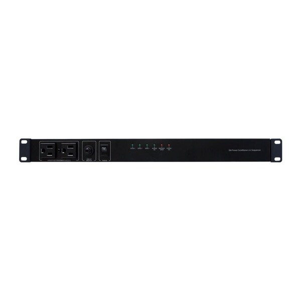 Monoprice 15A Power Conditioner and Sequencer with 8 Outlets and 3 Zones - 604830