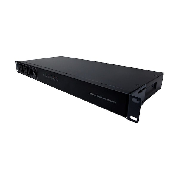 Monoprice 15A Power Conditioner and Sequencer with 8 Outlets and 3 Zones - 604830