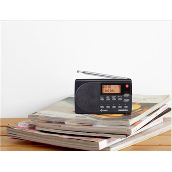 Sangean HD Radio FM-Stereo& AM Pocket Radio - 5 x 1.30 x 3.03 - SA451893