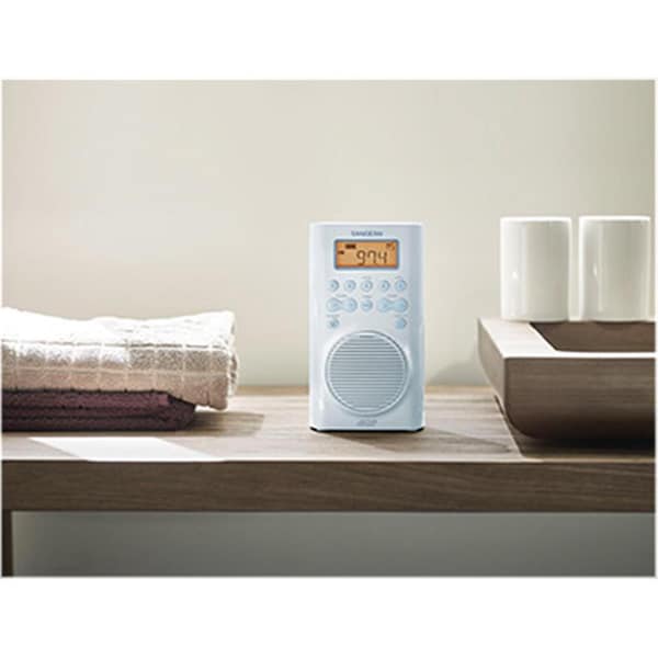 Skilledpower Waterproof Shower Radio, Blue - SK3658303