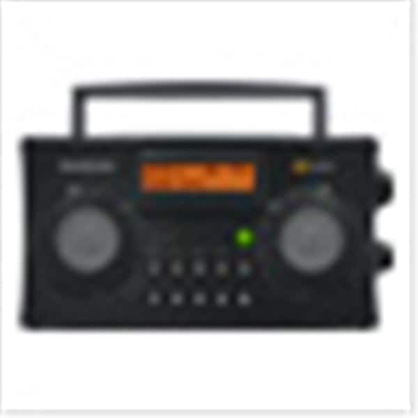 Fivegears AM and FM HD Portable Radio, Black - FI29501