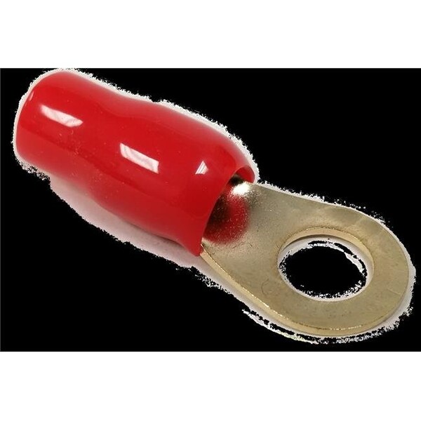 Skilledpower 0.37 Terminal for 4 Gauge Wire; Red - SK981639