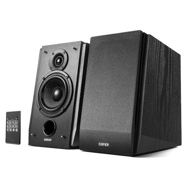 Edifier R1850DB 70-Watt-RMS Amplified Bluetooth Bookshelf Speaker System with Sub Out - 4003295