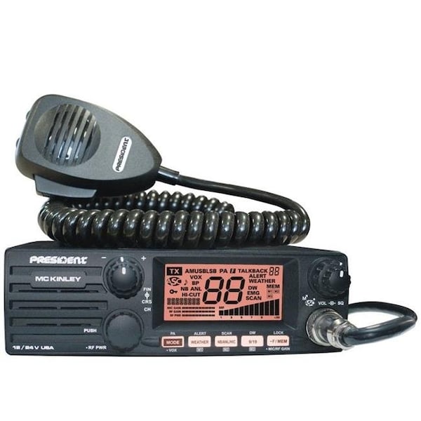 President President MCKINLEY Deluxe AM - SSB CB Radio - MCKINLEY