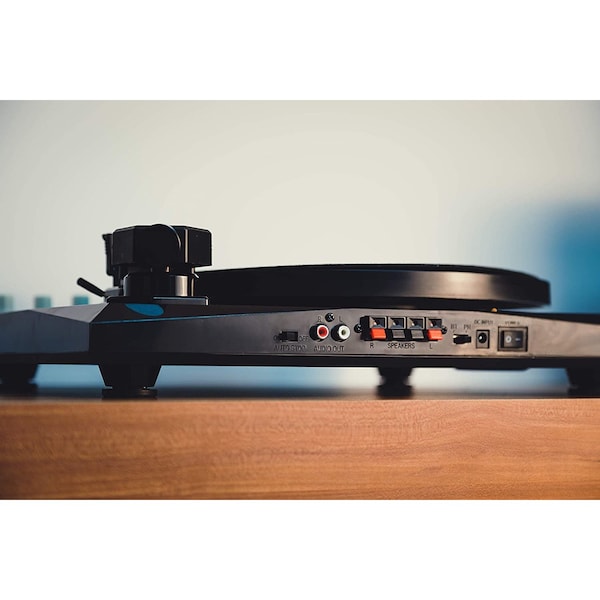 Gemini Belt Drive Turntable Set, 3 Speed Record Player W 2 Speakers BlackBlack - TT-900BB