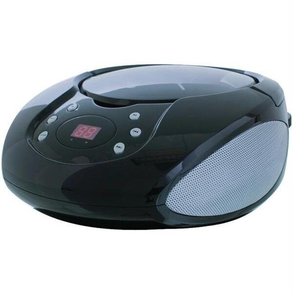Gpx GPX BC112B CD/CD-R/RW Player BoomBox with AM/FM Radio - BC112B