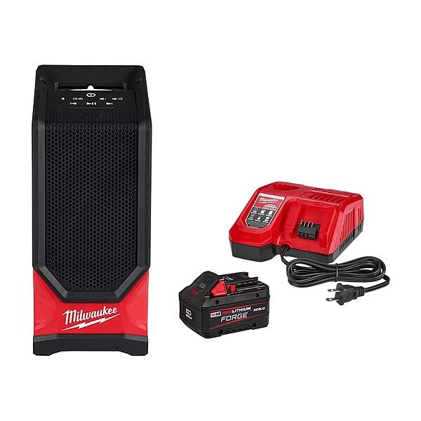 Milwaukee Tool & Equipment M18 Speaker + M18 RDL FORGE XC8.0 Kit - 2954-20, 48-59-1881