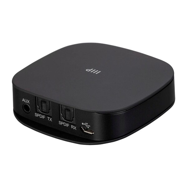 Monoprice Premium Bluetooth 5 Transmitter & Receiver with aptx HD_ aptX_ aptX Lo - 38071