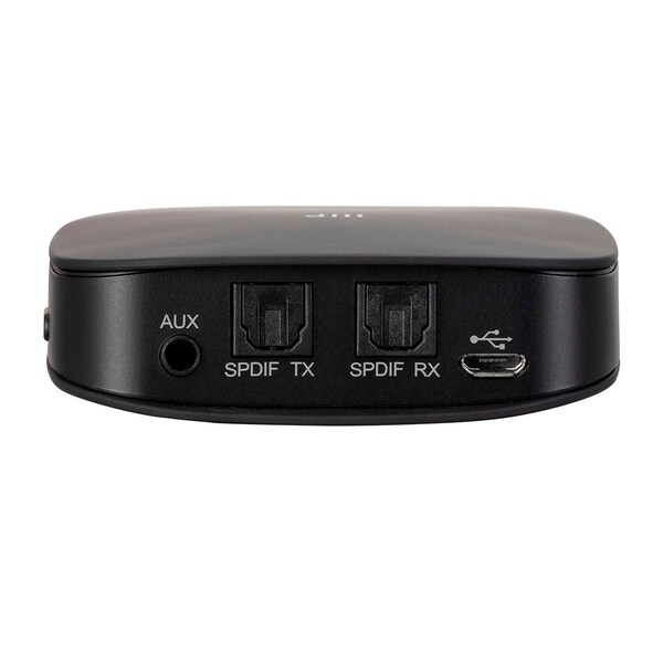 Monoprice Premium Bluetooth 5 Transmitter & Receiver with aptx HD_ aptX_ aptX Lo - 38071
