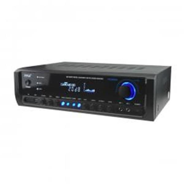 Pyle Pyle RBPT390BTU Digital Home Theater Bluetooth Stereo Receiver; AUX 3.5 mm Input; MP3; USB; SD; AM & FM Radio; 2 Mic Inputs - 300 watt - RBPT390BTU