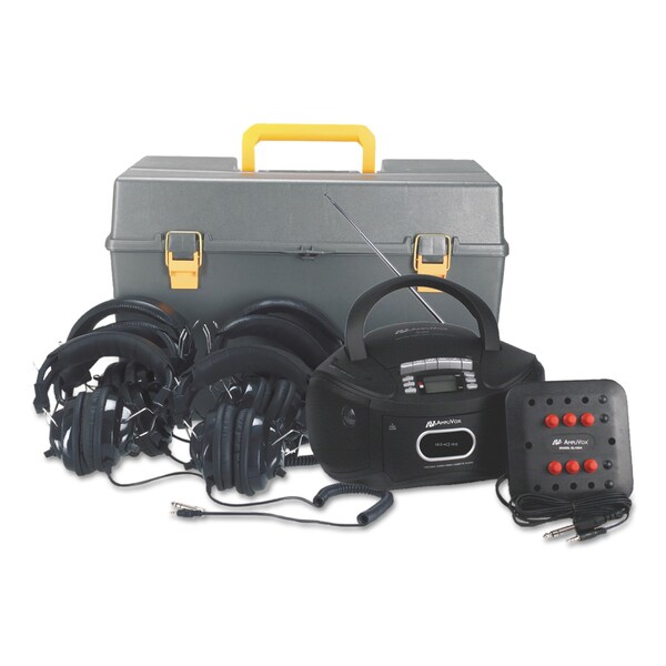 Amplivox Sound Systems Deluxe Six-Station Listening Center - SL1071