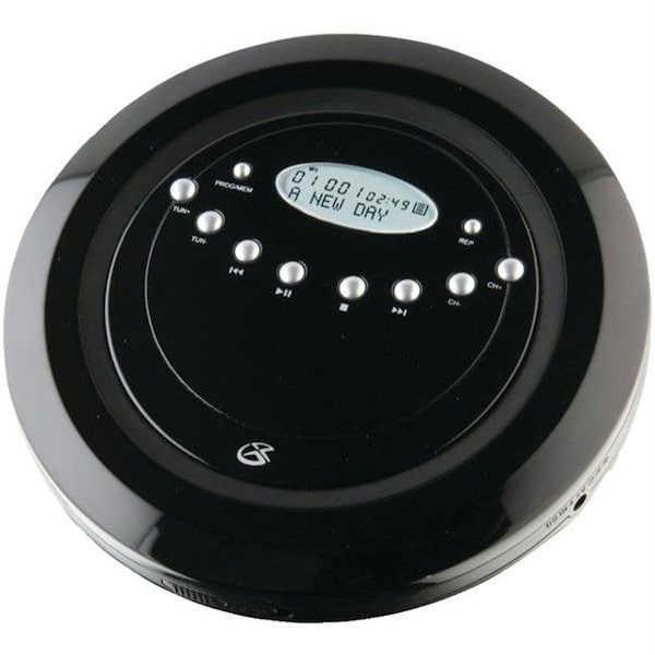 Gpx GPX PC332B Portable CD Player with FM Radio - PC332B