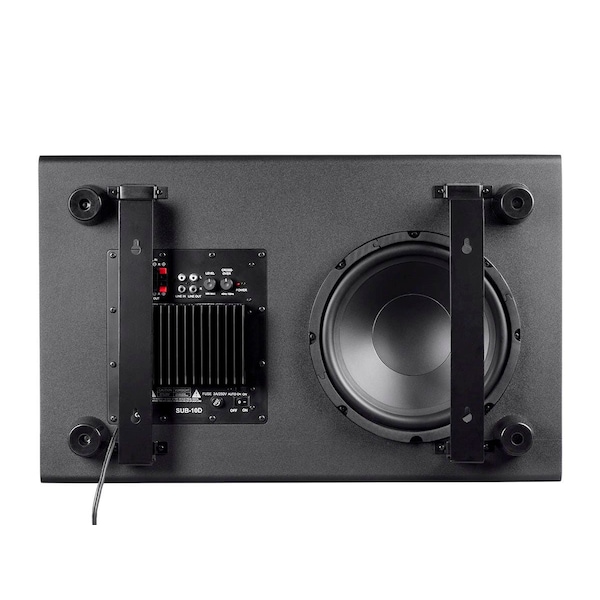 Monoprice SSW-10 10, 150 Watt Powered Slim Subwoofer - 33830
