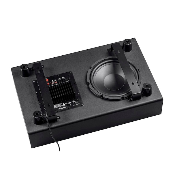 Monoprice SSW-10 10, 150 Watt Powered Slim Subwoofer - 33830