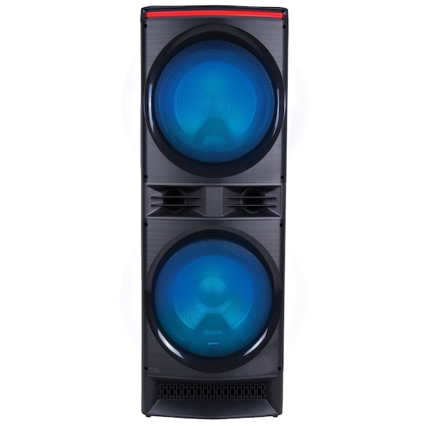 Gemini GPK-1200 Bluetooth 6,000-Watt Home Karaoke Party System with Wired Microphone, FM Radio, and Remote - GPK-1200