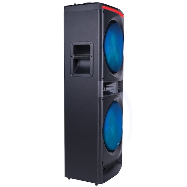 Gemini GPK-1200 Bluetooth 6,000-Watt Home Karaoke Party System with Wired Microphone, FM Radio, and Remote - GPK-1200