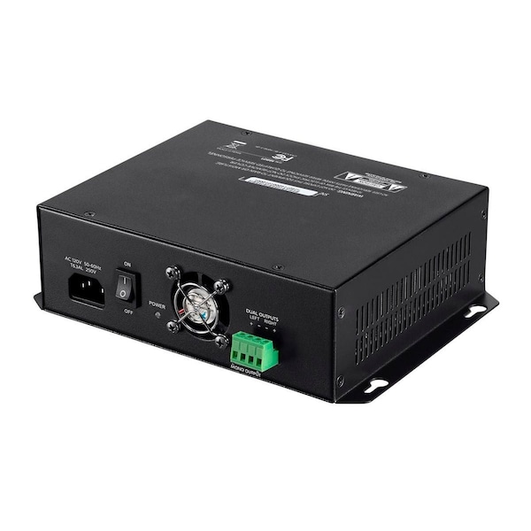 Monoprice Commercial Audio 120W 2ch Mixer Amp (No Logo) - 18801