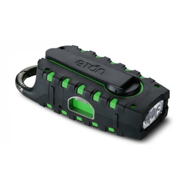 Eton Portable Weather Radio, Green, 6-1/2" L - NSP101WXGR