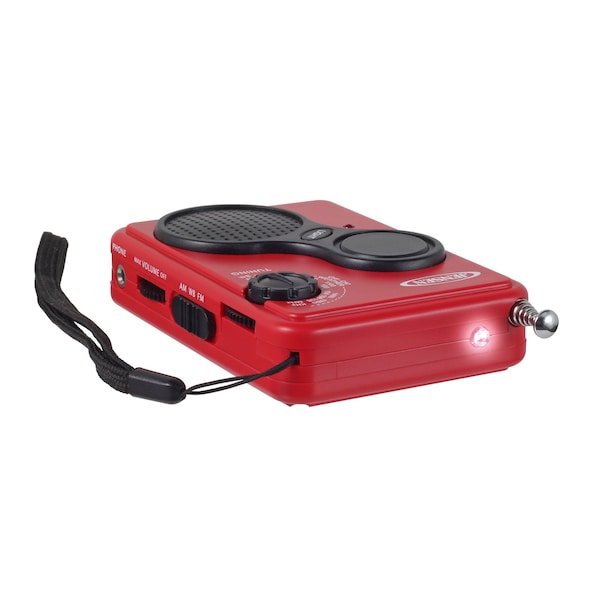 Jensen AM/FM Weather Radio w/ Flashlight - JEP-100