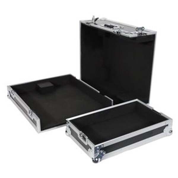 Betterbattery Fly Drive Case for Yamaha QL1 32-Channel Digital Mixing Console with Wheels, Black - BE2666600