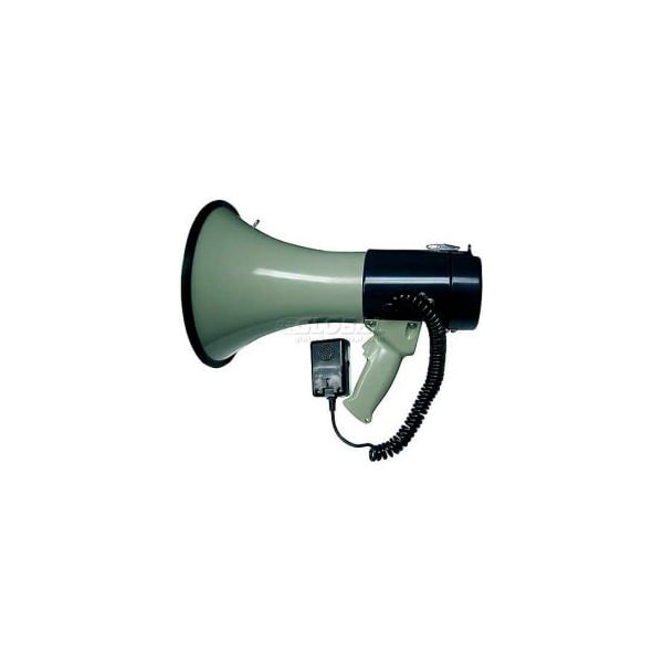 Mg Electronics MG Electronics Piezo Dynamic Megaphone With Built-In Siren & Hand-Held Mic, 25W - PGM-25MIC