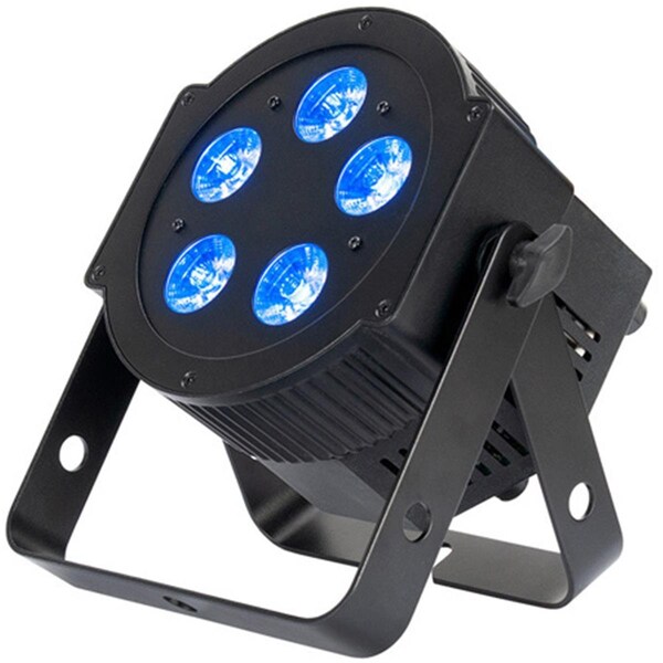 Adj 5PX HEX LED Par Fixture with 5 x 12W 6-in-1 Hex LEDs - AMDJ-5PX-HEX