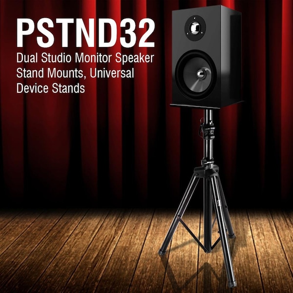 Pyle Tripod Monitor Speaker Stands - PSTND32