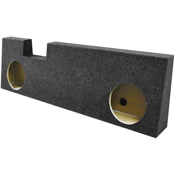 Q Power Ford Super Duty 2004-2013 2 Hole 10 in. Empty Woofer Box - BQFORD10SDUTY