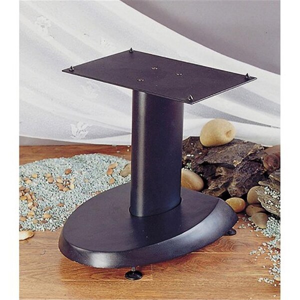 Spark Black Base Black Aluminum Pole Center Speaker Stand - SP2681104