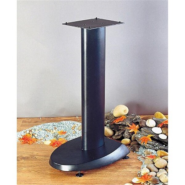Spark Black Base Black Aluminum Pole 24 in. Height Speaker Stand - SP2681107
