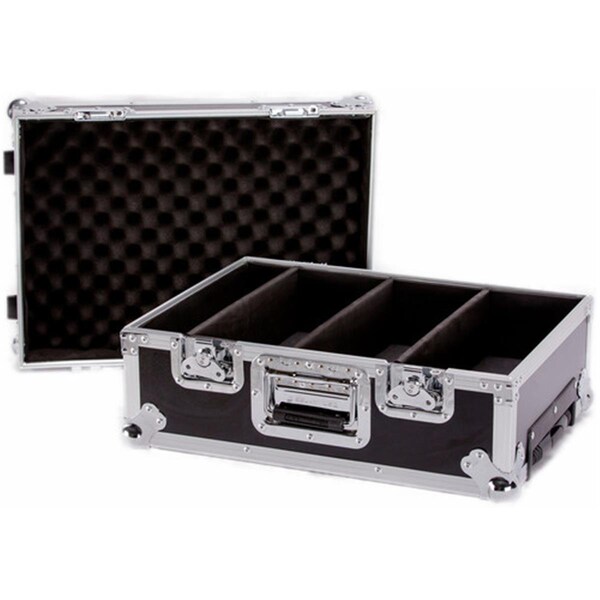 Garner Products Fly Drive Case Heavy Duty Deluxe CD Case with Pull-Out Handle & Wheels - TBHCD100EHW