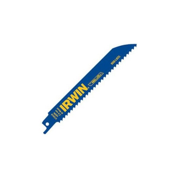 Irwin 8" L x General Purpose Cutting Recip Saw Blade, 8in, 10Tpi - 372810B