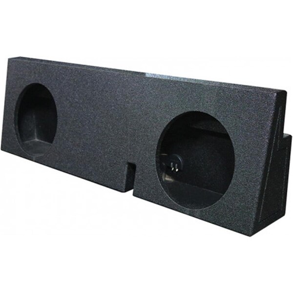 Q Power Qbomb Dual 12 in. Subwoofer Enclosure for Tacoma 2005-Current - QBTACOMA122005