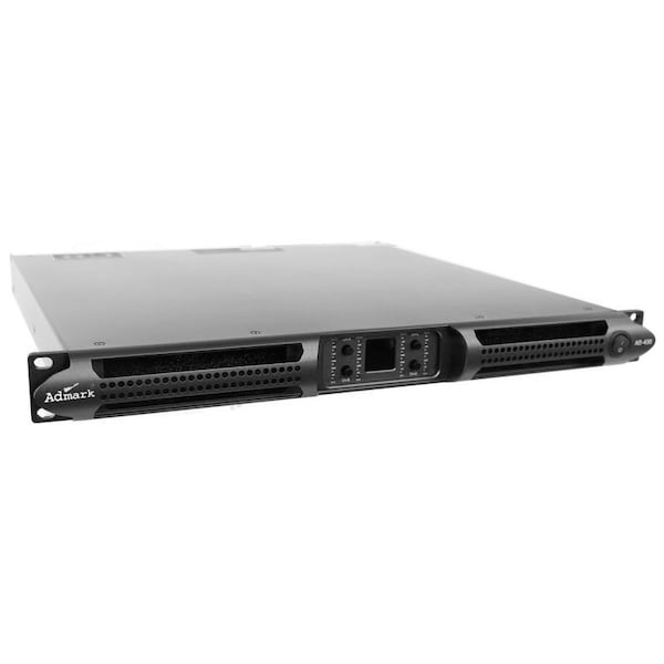 Admark 4 x 5000 Watts 4-Ohms Per Channel Pro High Power Audio Class-D Power Amp w/Dual Digital Signal LE - AD-430