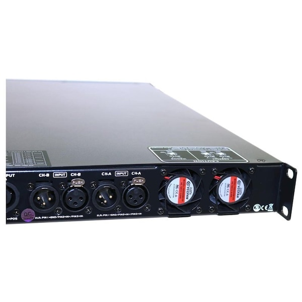Antakipro 2 x 7500 Watts 2 Ohms Per Channel Professional High Power Audio Class-D Power Amplifier w/Dual Di - AP-35