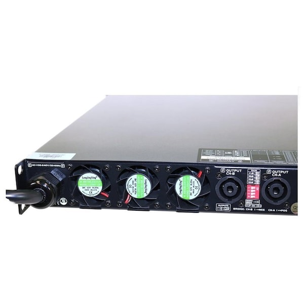 Antakipro 2 x 7500 Watts 2 Ohms Per Channel Professional High Power Audio Class-D Power Amplifier w/Dual Di - AP-35