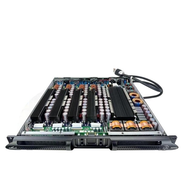Admark 4 x 7200 Watts 4-Ohms Per Channel Pro High Power Audio Class-D Power Amp w/Dual Digital Signal LE - AD-442