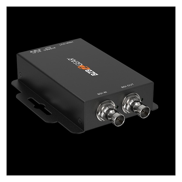 Bzbgear 4K UHD 12G-SDI to HDMI Converter with Audio Extraction Supports HD & UHD 12G/6G/3G/HD-SDI - BG-4KSH