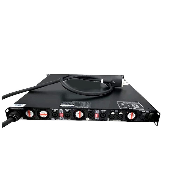 Antakipro 4 x 7200 Watts 4-Ohms Per Channel Pro High Power Audio Class-D Power Amp w/Dual Digital Signal LE - AP-442