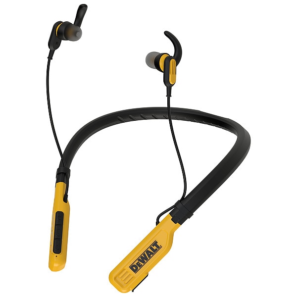 Dewalt Jobsite Pro Wireless Neckband Earphones - 190 2091 DW2 A