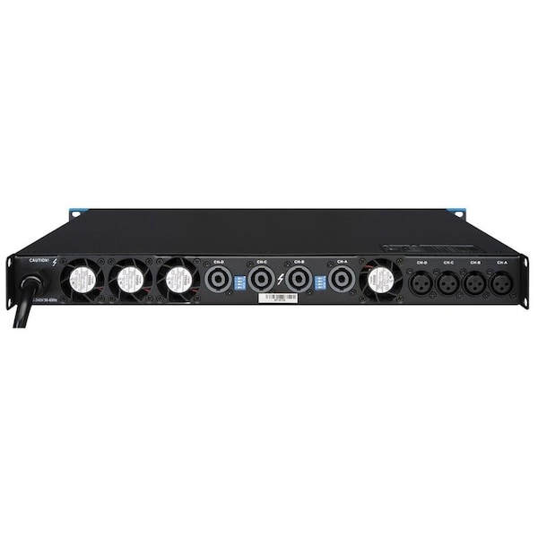 Cvr Audio High Power Professional Stereo Amplifier 4 x 1870 Watts, 2 to 16 ohm compatible - D-654