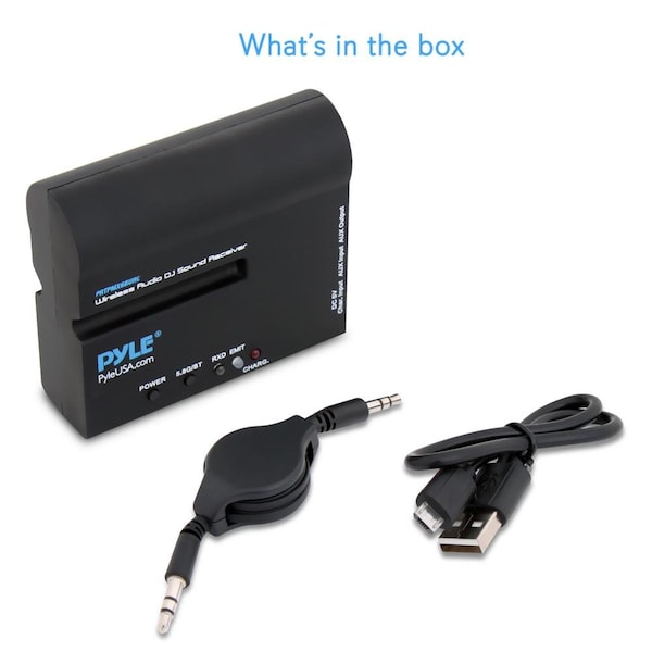 Pyle Wireless Audio Dj Sound Receiver (Works With Pyle Model: Pmx6Bu) - PRTPMX6BURC