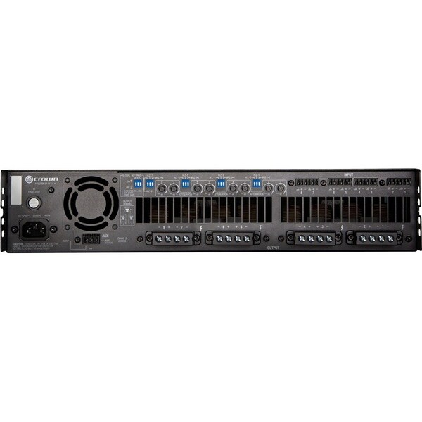 Harman Professional Solutions Crown DriveCore Install 8, 300 Amplifier - 2400 W RMS - 8 Channel - 20 Hz to 20 kHz - 1400 W - DCI8X300-U-USFX