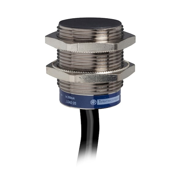 Sensor inductivo XS6 M30-L43mm de latón - XS630B3DAL2 de Telemecanique Sensors.