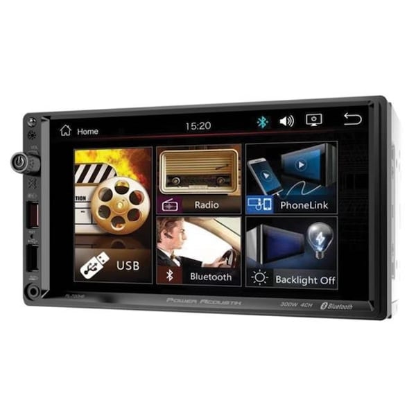 Power Acoustik Power Acoustik PL-700HB 7 in. Double-Din Bluetooth & Android PhoneLink Receiver - PL-700HB