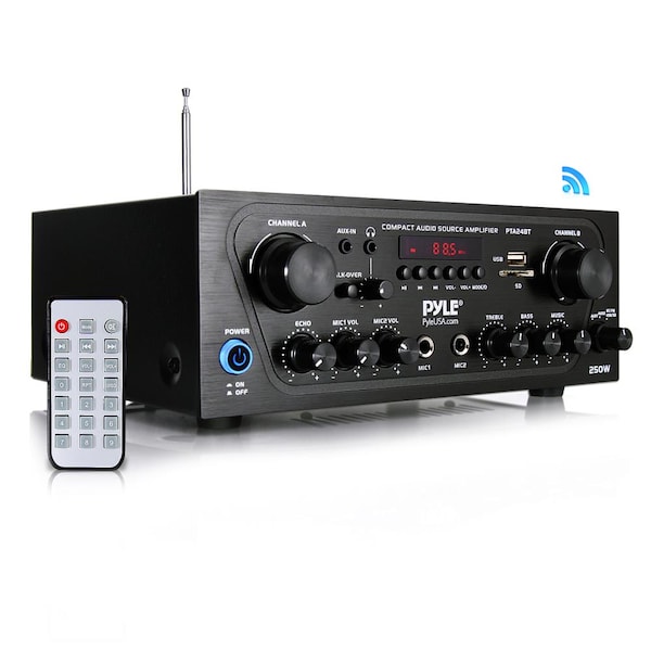 Pyle 2 Ch. Home Audio Amplifier Bt 250 W - PTA24BT