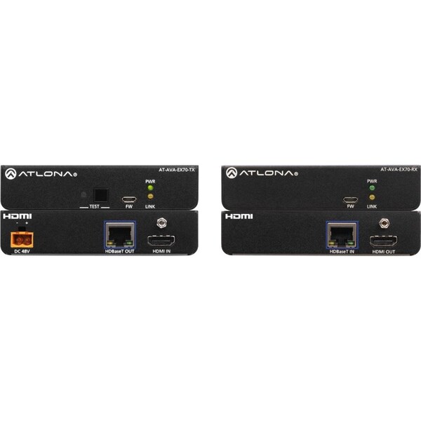 Atlona Avance 4K Uhd Poe HDMI Transmitter And Receiver - AT-AVA-EX70-KIT