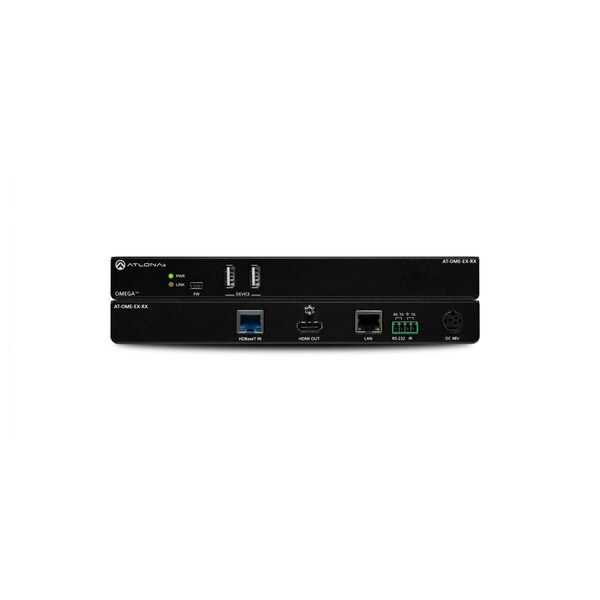 Atlona Omega 4K; Uhd HDMI Over Hdbaset Receiver With Usb; Control And - AT-OME-EX-RX