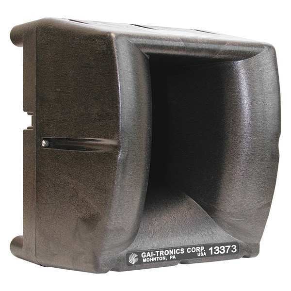 Hubbell Gai-Tronics Amplified Speaker, 8-1/4In.Overall W, UHF - 13373